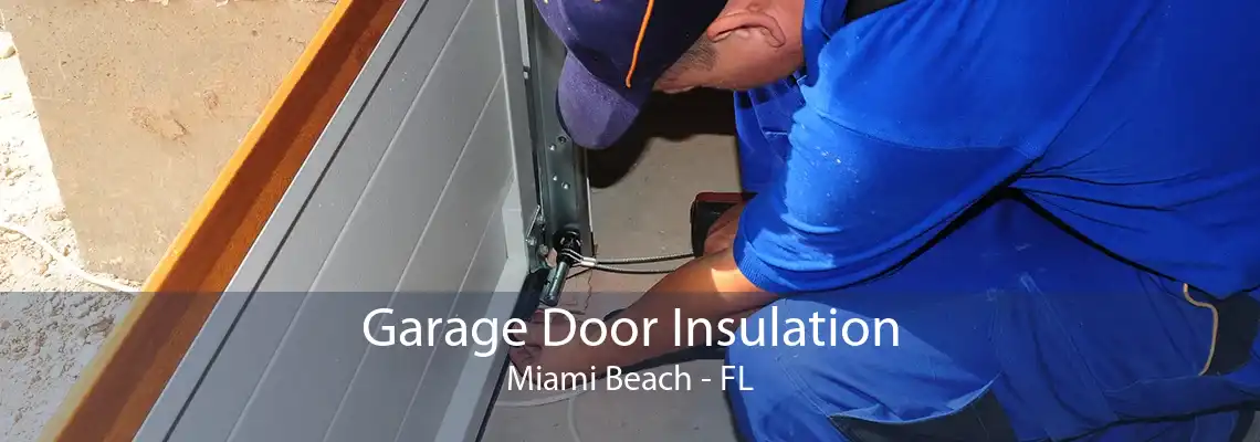 Garage Door Insulation Miami Beach - FL